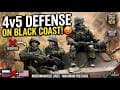 FROM 5V5 TO A BRUTAL 4V5! 😡 | Teammate Deserted Us on Black Coast